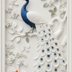 3D Peacock Wall Decoration